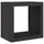 vidaXL Brennholzregal Stahl 60 x 40 x 60 cm Schwarz