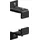 Vogel's Vogels Halteklammern PFA9127 sw