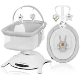 lionelo Babyschaukel Bella Set 2in1, grau