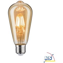 Paulmann LED Vintage-Kolben ST64, 6W, E27, Goldlicht, dimmbar PAUL-28523