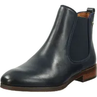 PIKOLINOS Damen Stiefelette Chelsea Boot Stretcheinsätze Royal W4D-8637ST, Größe:38 EU