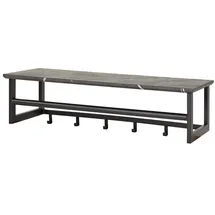 KAWOLA Wandgarderobe SESTA grau