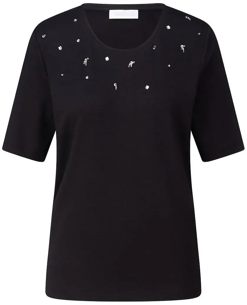 Rundhals-Shirt St. Emile schwarz, 38