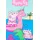 Peppa Pig Strandtuch 70 x 140 cm mehrfarbig