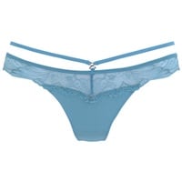 LASCANA String Damen Aqua Gr.40/42