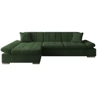 Mirjan24 Ecksofa Malwi Cord mit Bettkasten, und Schlaffunktion Elegante Couch, Poso 14, Seite: links montierbar, L-Form, 278x161 cm, Wohnzimmer, Sofas & Couches, Wohnlandschaften, Ecksofas