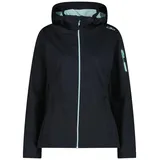 CMP Zip Hood Damen Softshelljacke antracite opale 36