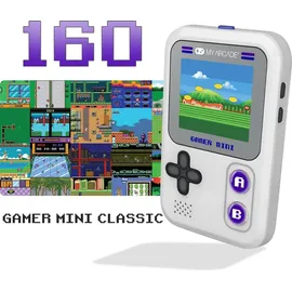 My Arcade Gamer Mini Classic Gray & Purple