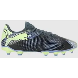 Puma Future 7 Play AG/FG Kinder Gray Skies/Elektro Purple/Fizzy Apple 37