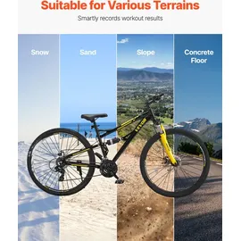 Vevor Mountainbike 29 Zoll RH 73,66 cm Unisex Trail Snow