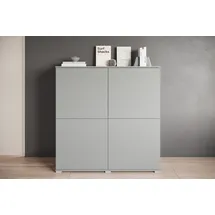 OTTO home Highboard 120 x 125 x 39,5 cm grau