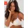 LASCANA Schalen-BH "Ela", Damen, Gr. 75, Cup E, beige (puder), Microtouch, Obermaterial: 82% Polyamid (TACTEL), 18% Elasthan (LYCRA), Basic, BHs Schalen-BH, mit transparenten Trägern, perfect basic mit Bügel, Sommer