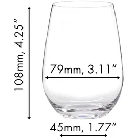 riedel the wine glass company Riedel O Weißweinglas 0,375 l 4 St.