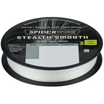 Spiderwire Stealth Smooth8 X8 PE Braid - 300m geflochtene Schnur 300 M Translucent / 0.110 mm