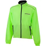 Airtracks Herren Fahrradjacke Laufjacke Abnehmbaren Ärmeln Radjacke Weste Laufweste Pro Air Winddicht Wasserabweisend Atmungsaktiv Reflektierend Xs S M L XL XXL XXXL XXXXl 3Xl 4Xl - neon - XXXL - 3XL