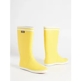 Aigle Goeland Gummistiefel, - Herren Jaune/Blanc 43