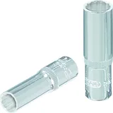 KS Tools 1/4" CHROMEplus 12-kant-Stecknuss, lang 10 mm