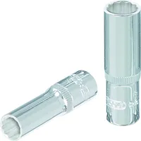KS Tools 1/4" CHROMEplus 12-kant-Stecknuss, lang 10 mm