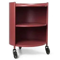ferm LIVING - Eve Storage Mahogany Red