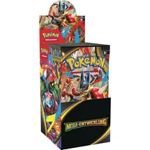 Pokémon Mega-Entwicklung Display 18 Boosterpacks