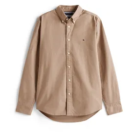 Tommy Hilfiger Langarmhemd SOLID HERITAGE OXFORD Regular Fit braun XXXL