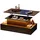 stilvora Couchtisch Schwarz MDF 90 x 41 x 55 cm
