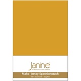 JANINE 5007 Mako-Feinjersey 90 x 190 - 100 x 200 cm honiggold