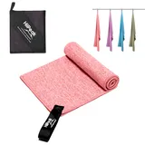 HiiPeak Mikrofaser Handtuch – Kompakt & Leicht, Schnelltrocknend Microfaser Badetuch | Saugfähiges Sporthandtuch für Fitness, Fitnessstudio, Schwimmen & Gym