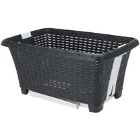 Mojawo Wäschekorb Wäschesammler klappbaren Füßen B60xL40xH28/58cm