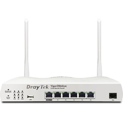 Draytek Vigor 2866LAC LTE WLAN Router, Router, Weiss