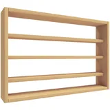 VCM Küchenregal 60 x 40 x 10 cm Buche