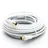 Premium X PremiumX 15m BASIC-LINE TV Antennenkabel IEC-Anschlusskabel Koaxial-Kabel mit Mantelstromfilter HDTV 4K - Weiß