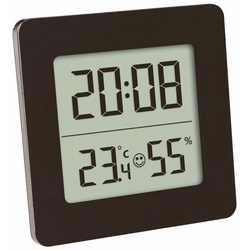 TFA Dostmann Raumthermometer Digitales Thermometer-Hygrometer TFA 30.5038 schwarz