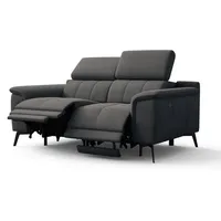 Courtois Laville Relaxsofa, Dunkelgrau, Textil, Rechteckig, 170x82x103 cm, Wohnzimmer, Sofas & Couches, Sofas, Heimkino Sofas