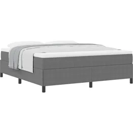 vidaXL Boxspringbett 180 x 200 cm Hellgrau