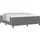 vidaXL Boxspringbett 180 x 200 cm Hellgrau