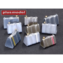 Plus Model German triangular canisters