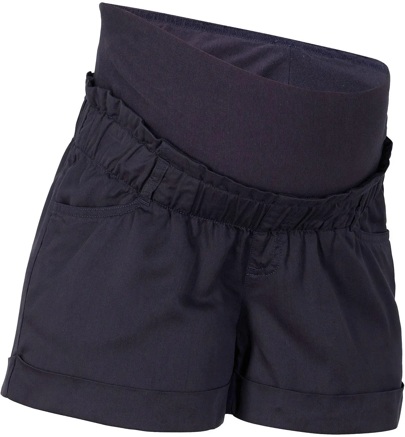 bonprix Umstandstwillshorts aus Lyocell, blau, 52