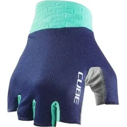 Cube Performance Kurzfinger Handschuhe Blau Modell 2024