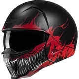 HJC Helmets HJC I20 Scraw MC1SF Jethelm, rot XXL