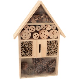 Eifa XXL 50 cm Insektenhotel Insektenhaus aus Holz für Bienen, Schmetterlinge, Käfer & andere Tiere