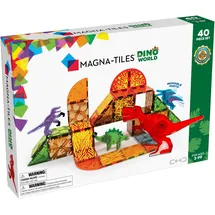 Magna-Tiles Bausatz Dino World 40 Teile