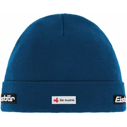 Renan RL SKA Unisex Beanie mit Umschlag, Blau (Ultramarine)