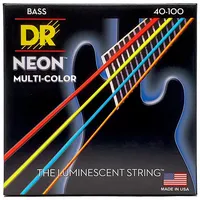 DR Strings Neon Multi-Color NMCB-45 045-105 - Saiten E-Bass