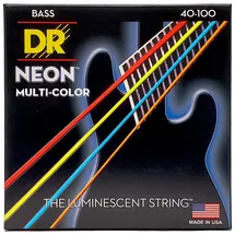 DR Strings Neon Multi-Color NMCB-45 045-105 - Saiten E-Bass