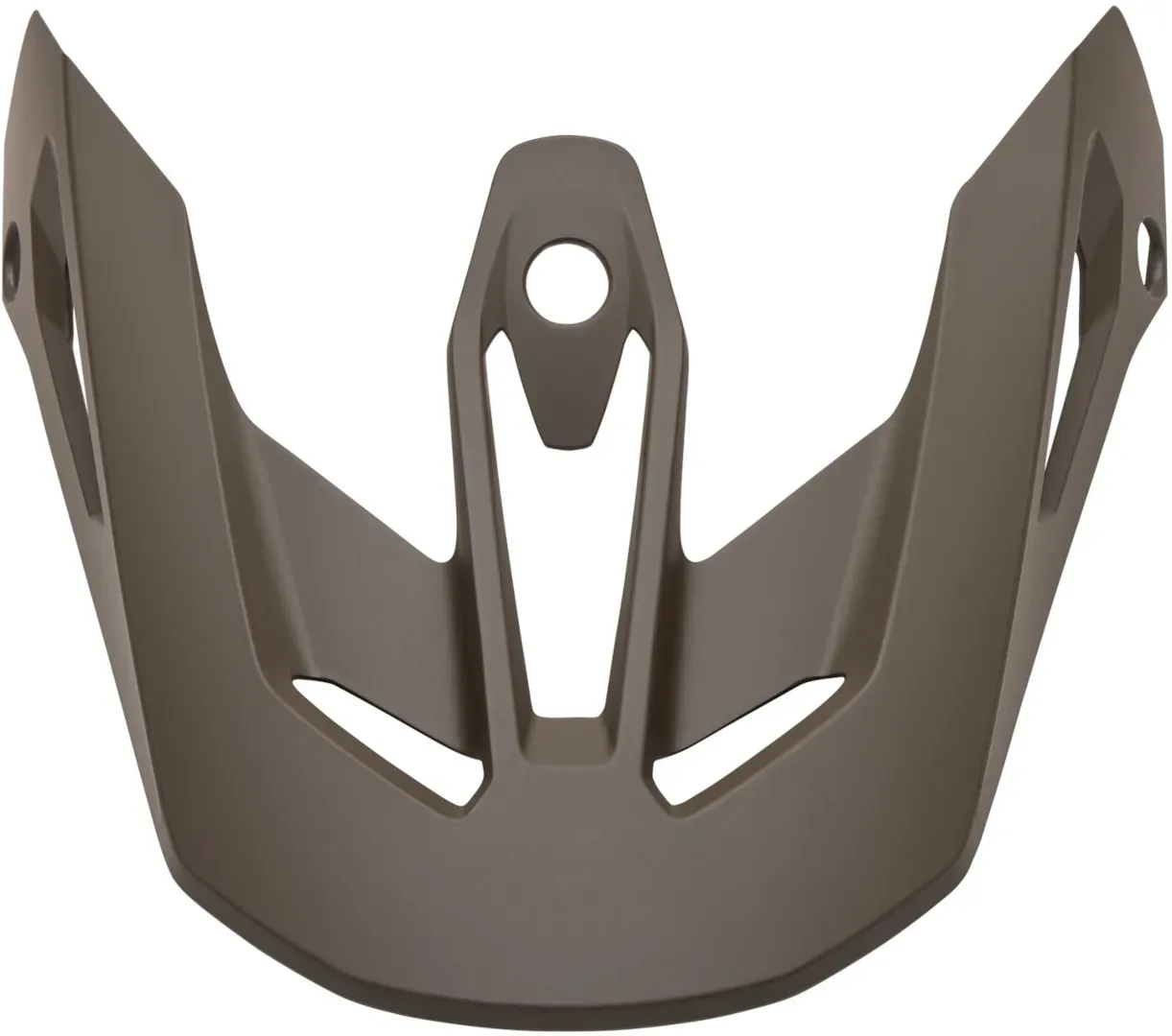 FOX V3 Solid Helmschirm, grau, Größe M für Männer