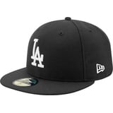 New Era Los Angeles Dodgers MLB Basic Black Base 59Fifty Basecap - 7 5/8 (60,6cm)