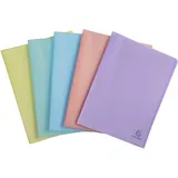Exacompta Dokumentenmappe A4 Pastell 5 St.