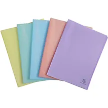 Exacompta Dokumentenmappe A4 Pastell 5 St.