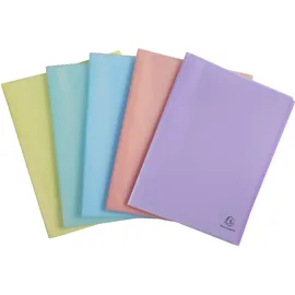 Exacompta Dokumentenmappe A4 Pastell 5 St.